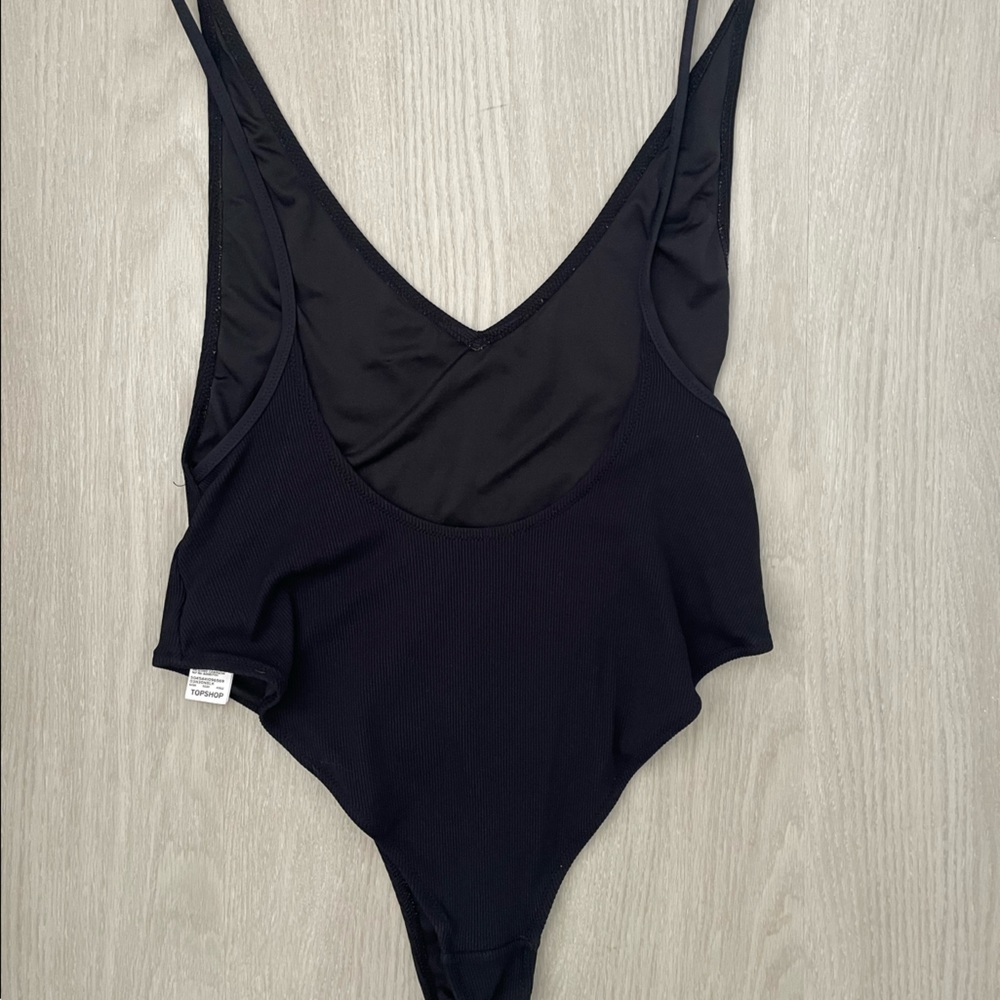 Top shop black one piece